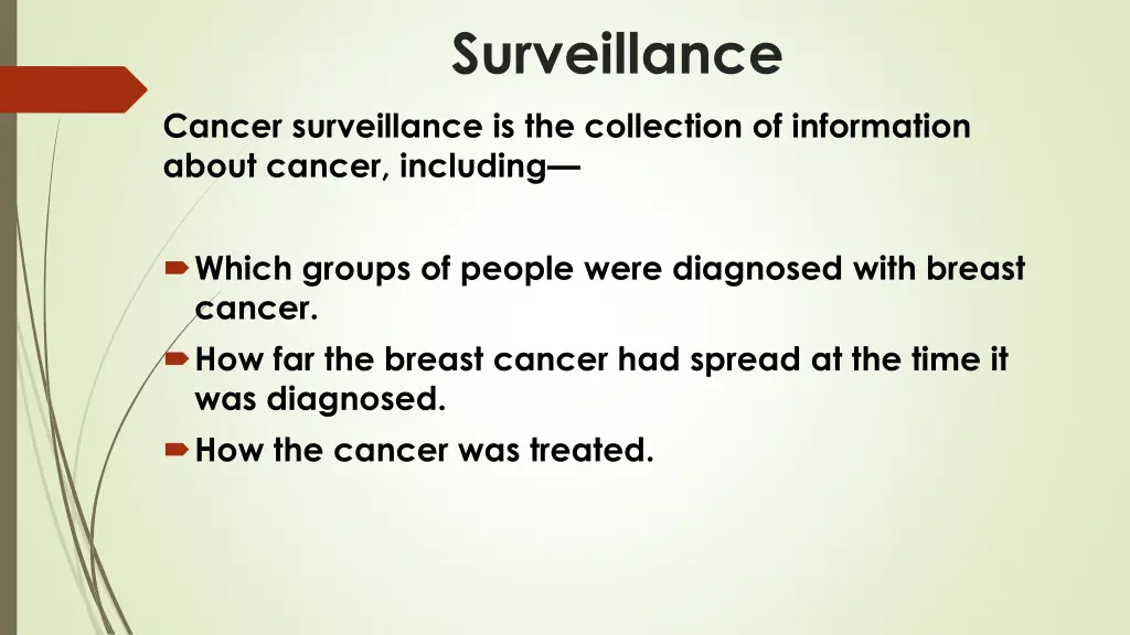 surveillance
