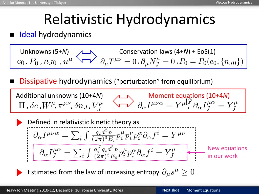 viscous hydrodynamics 14