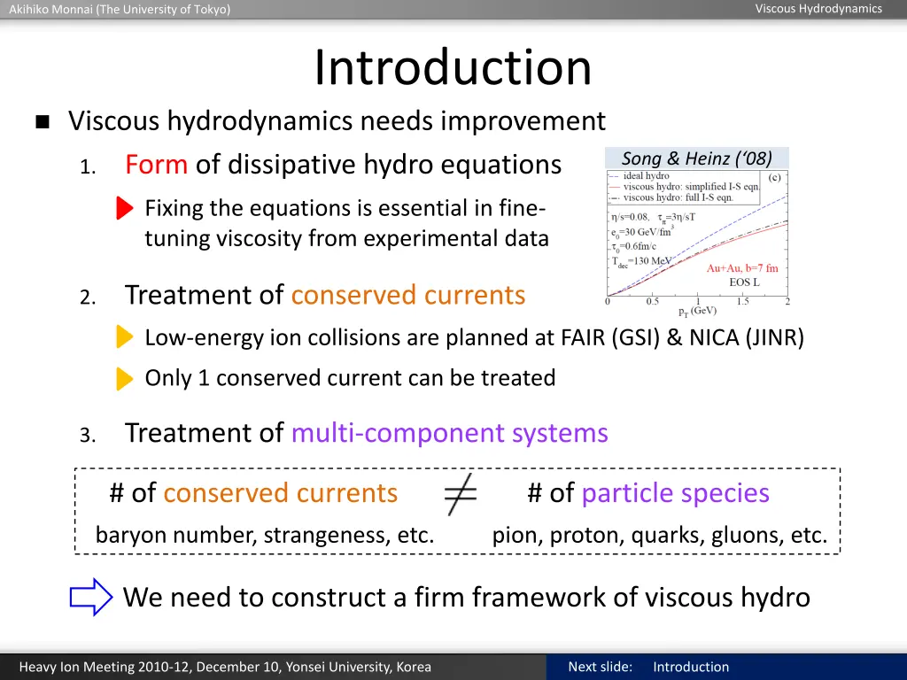 viscous hydrodynamics 8