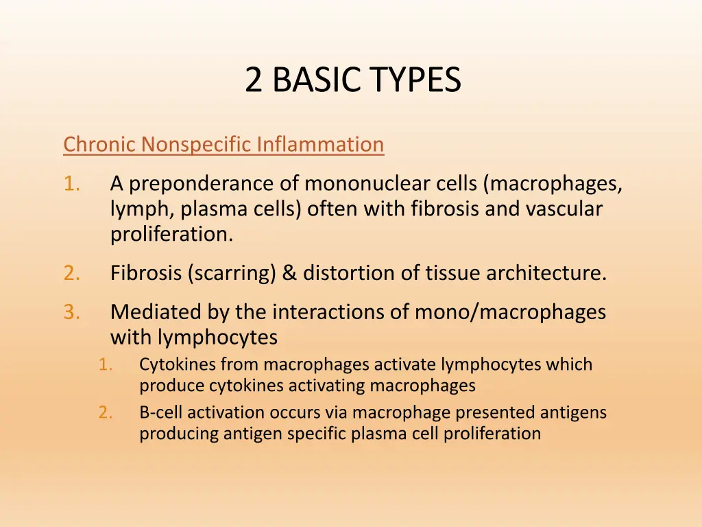 2 basic types