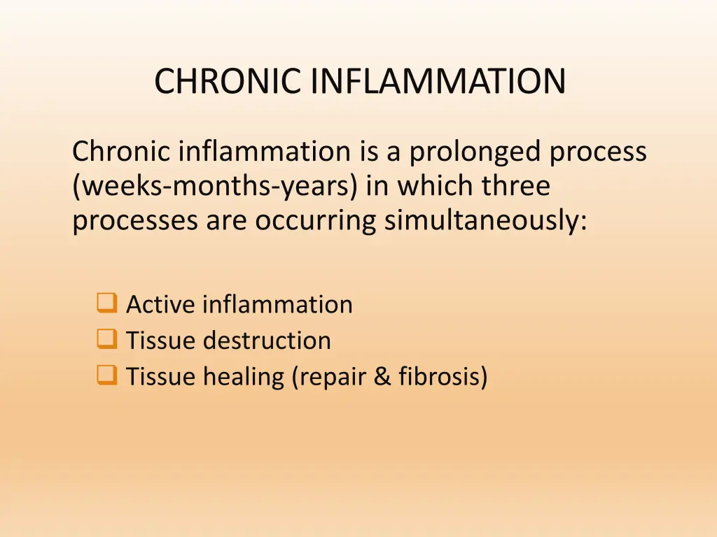chronic inflammation 1