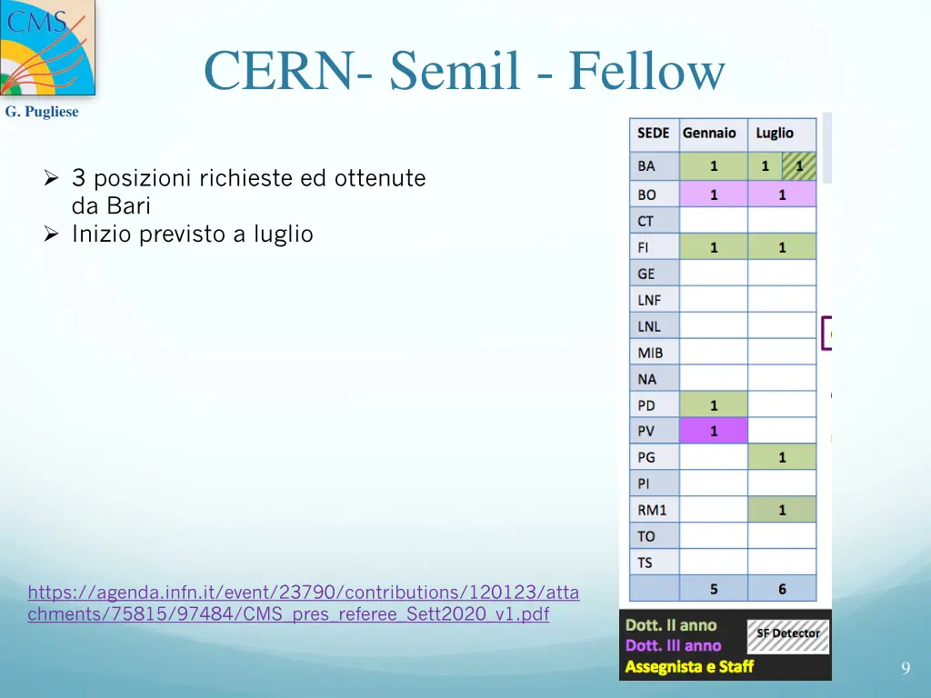 cern semil fellow