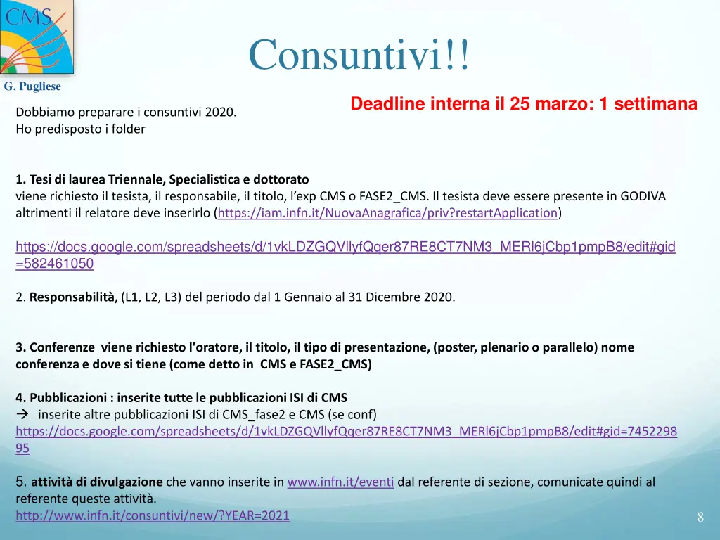 consuntivi