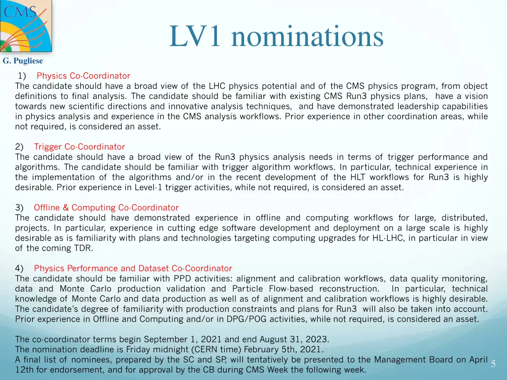 lv1 nominations