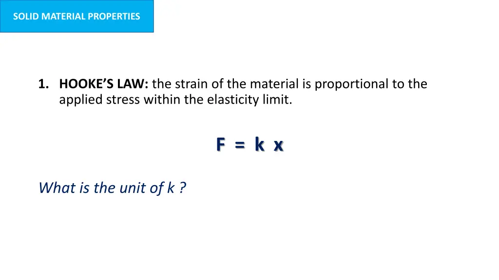 solid material properties 3