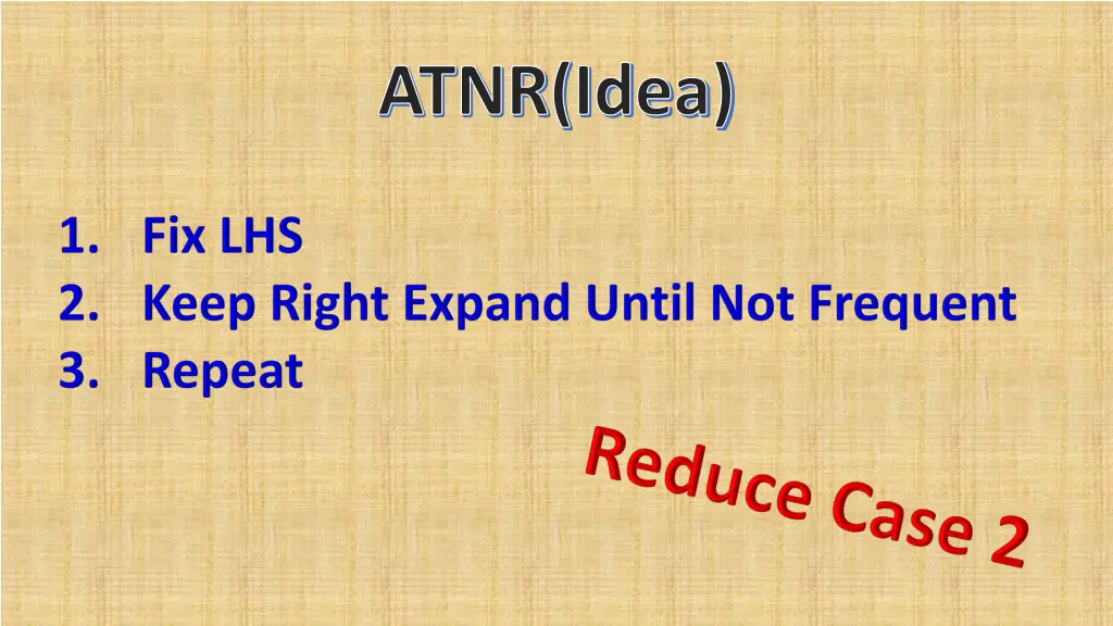 atnr idea