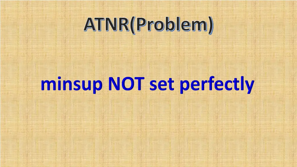 atnr problem