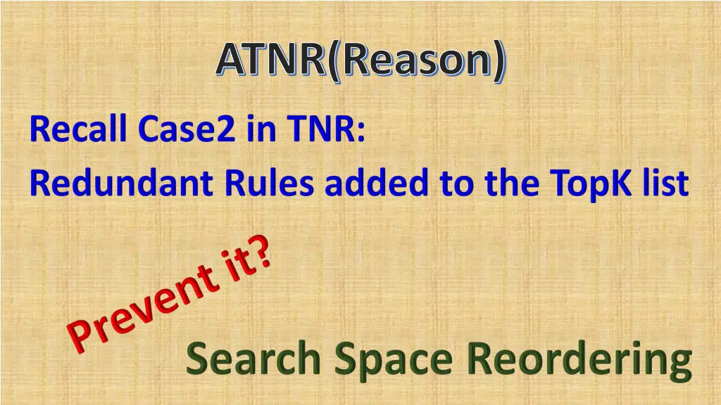 atnr reason