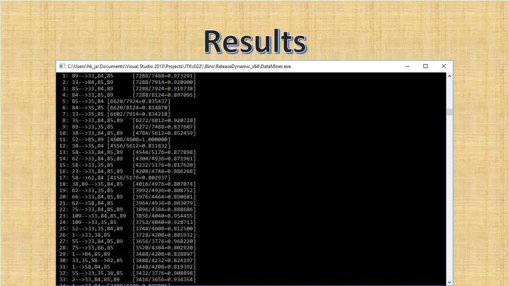 results 1