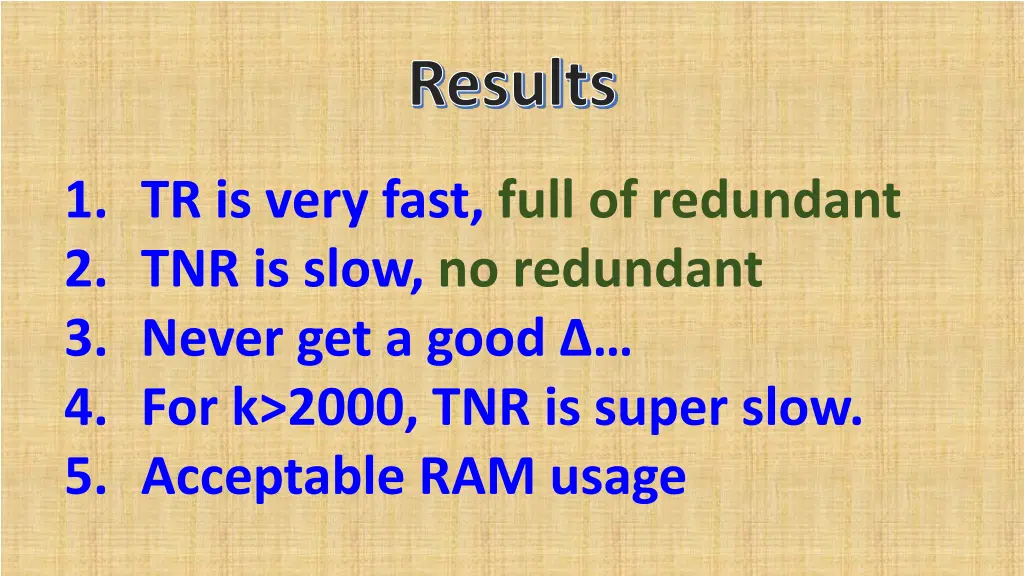 results 2