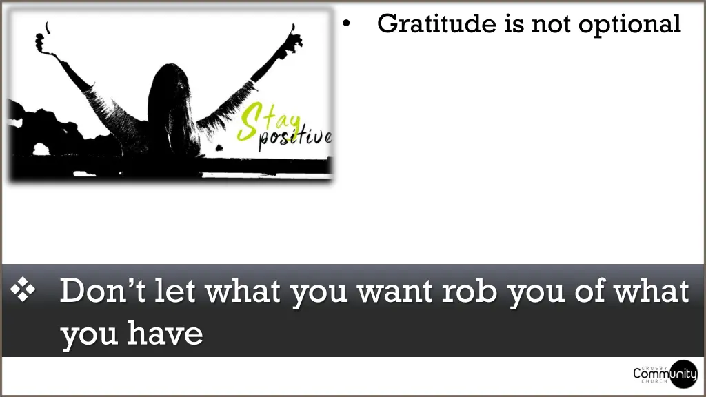 gratitude is not optional 1