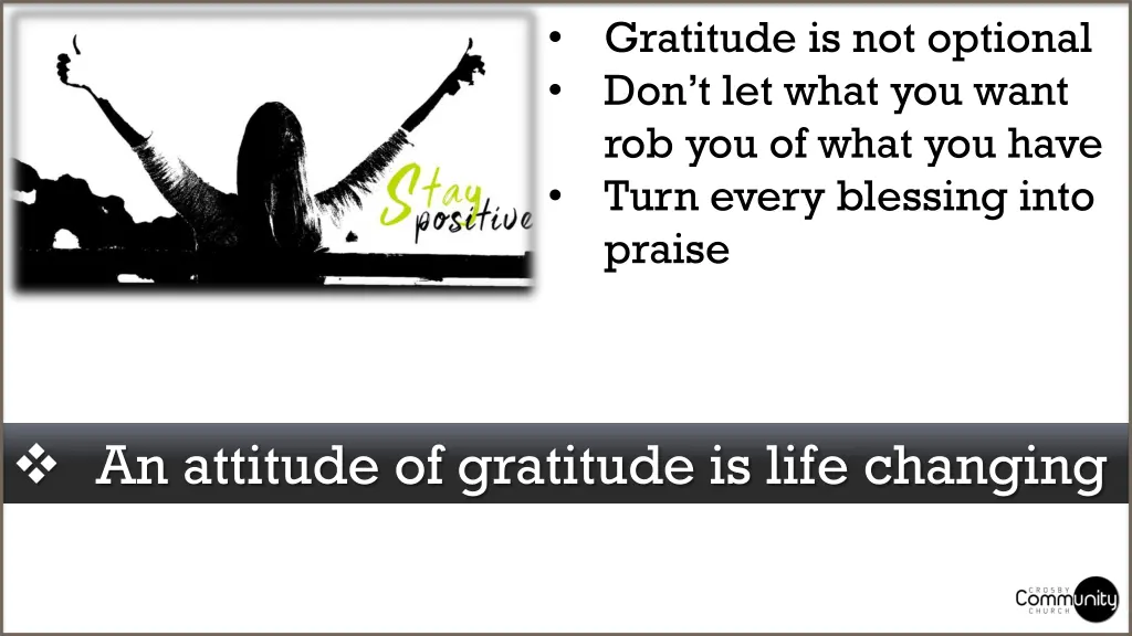 gratitude is not optional don t let what you want 1