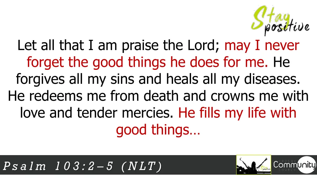 let all that i am praise the lord may i never