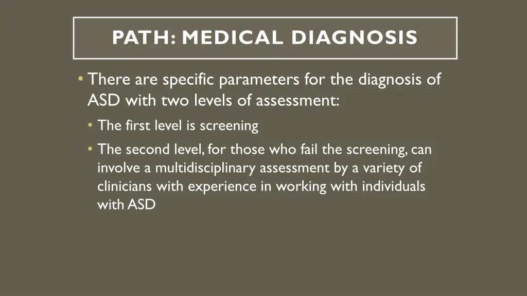path medical diagnosis