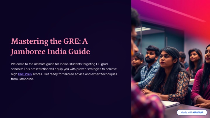 mastering the gre a jamboree india guide