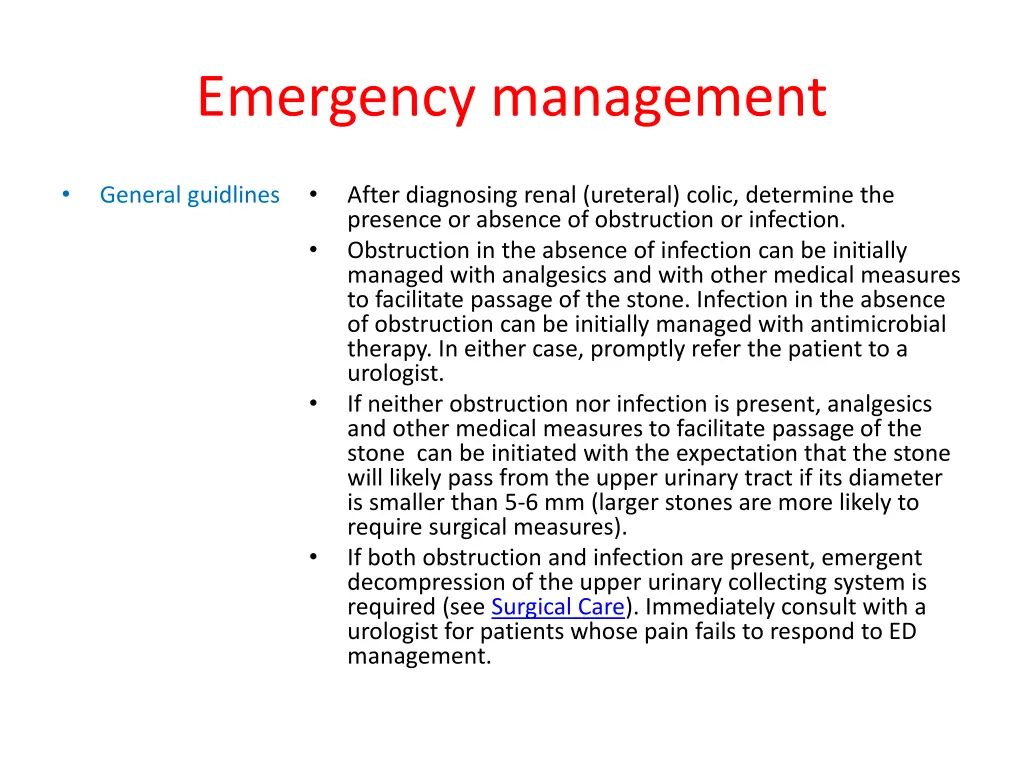 emergency management
