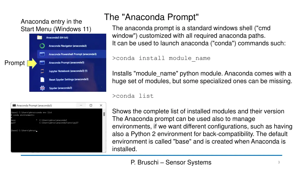 the anaconda prompt the anaconda prompt