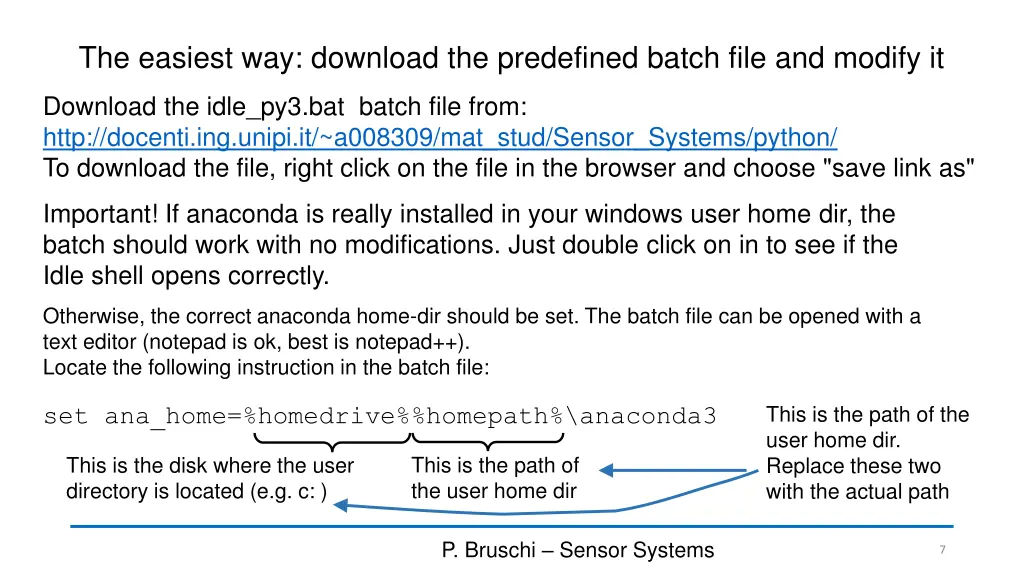 the easiest way download the predefined batch