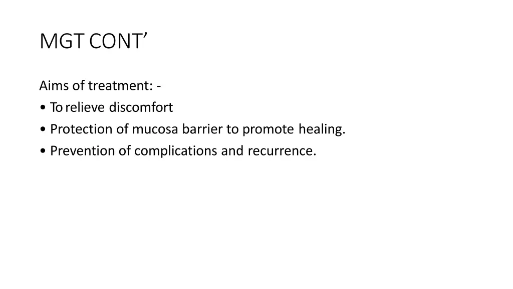 mgt cont
