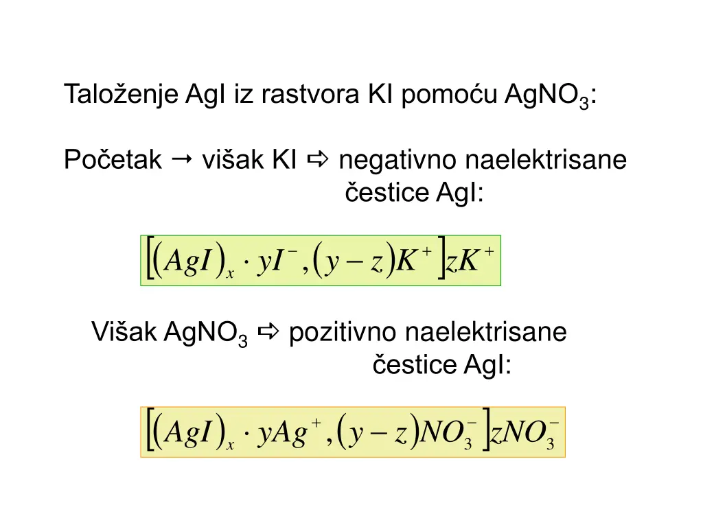 talo enje agi iz rastvora ki pomo u agno 3
