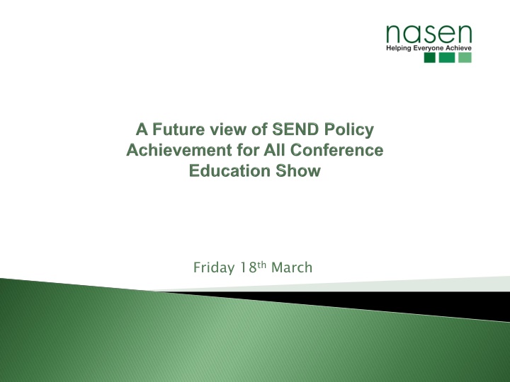 friday 18 th march