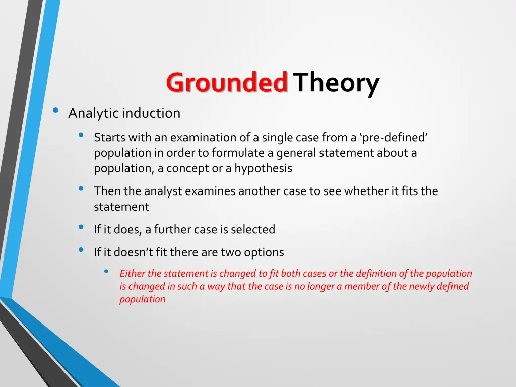 grounded theory