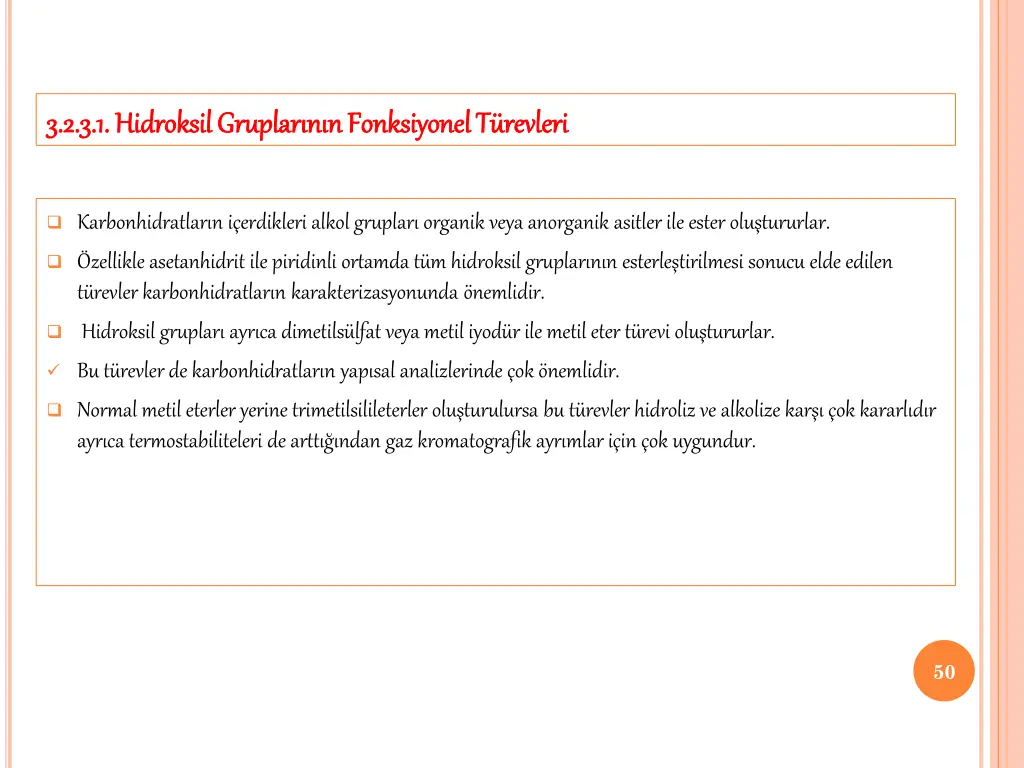 3 3 2 2 3 3 1 1 hidroksil hidroksil gruplar n n