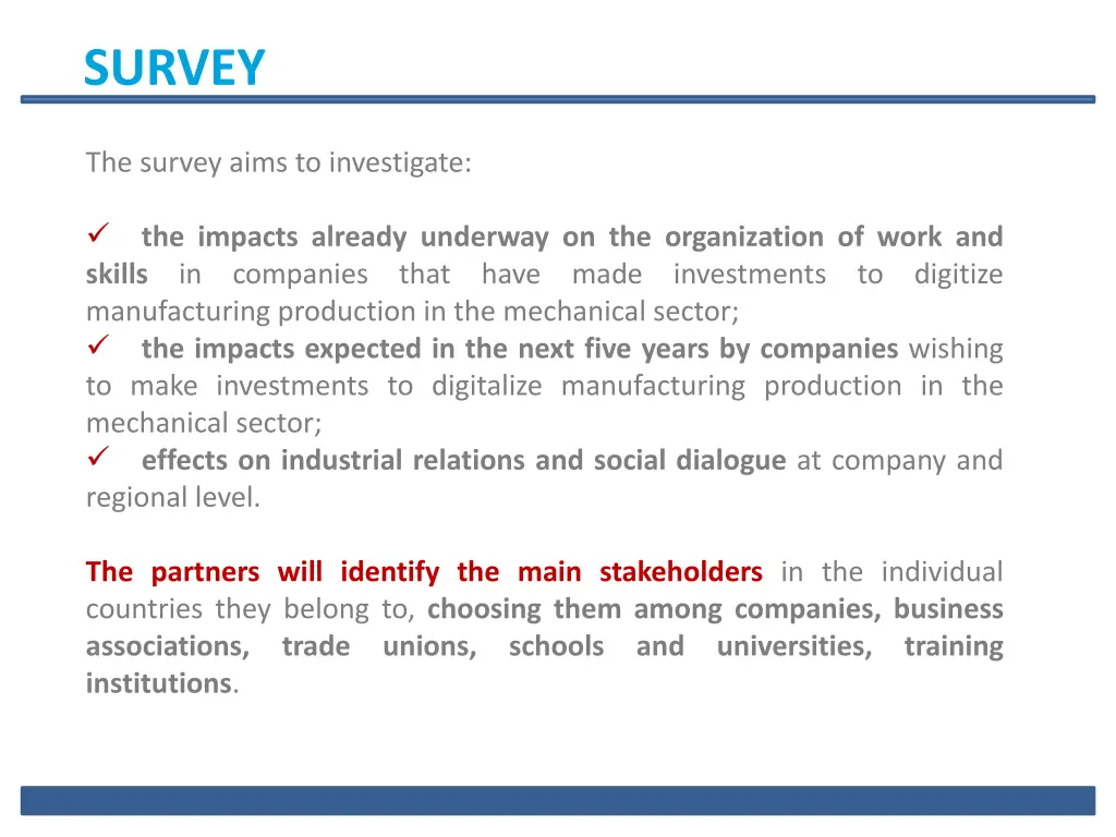 survey