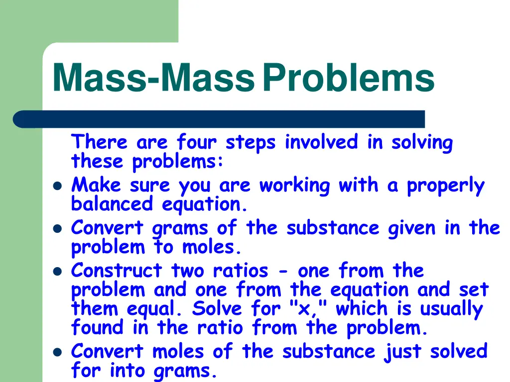mass massproblems