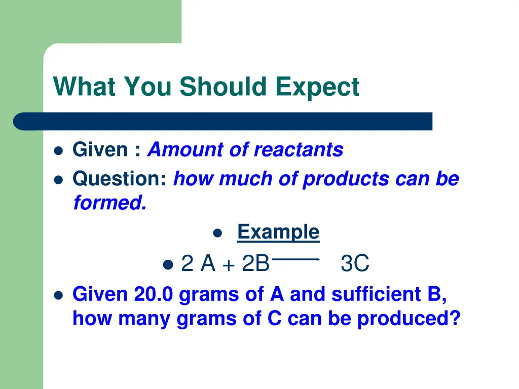 what you should expect