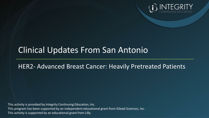 clinical updates from san antonio