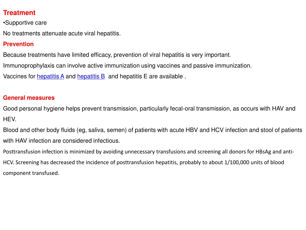 treatment supportive care