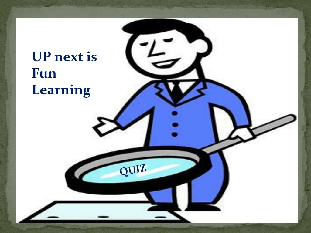 up next is fun learning