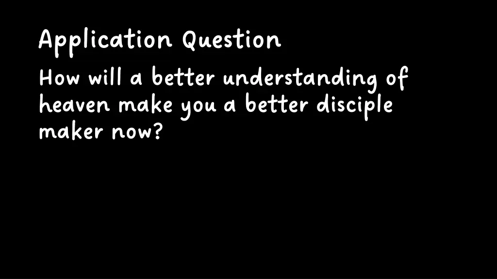 application question application question