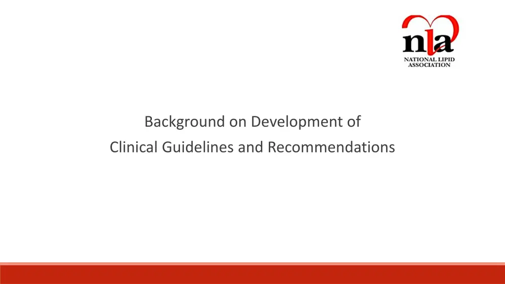 background on development of