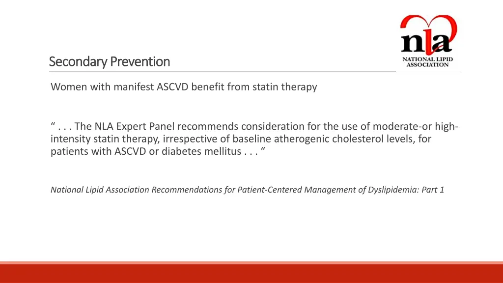secondary prevention secondary prevention