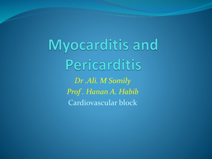 dr ali m somily prof hanan a habib cardiovascular