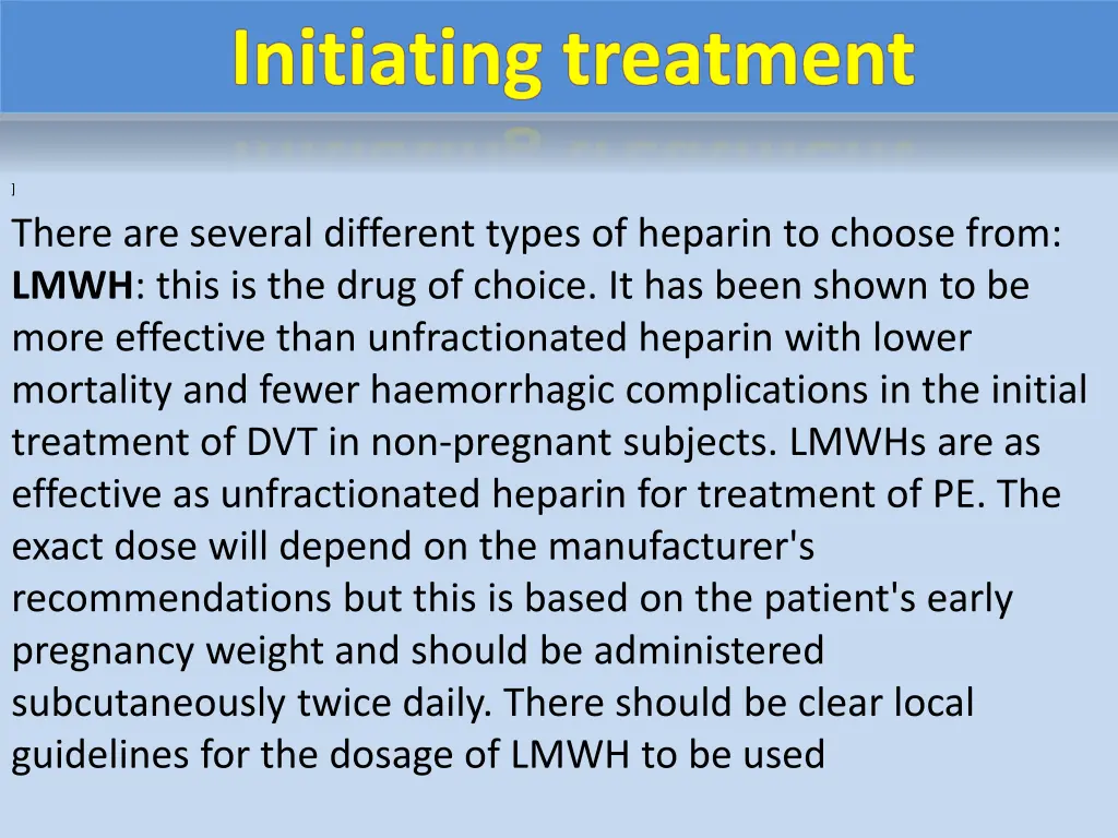there are several different types of heparin