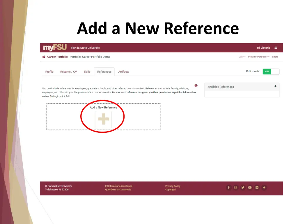 add a new reference