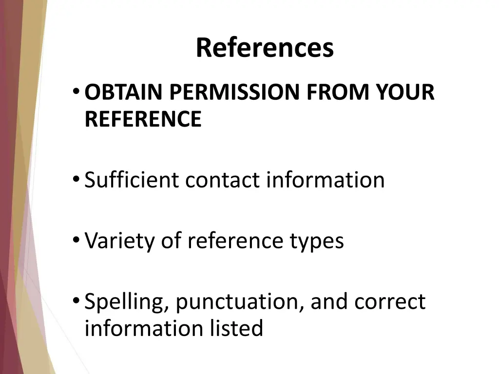 references