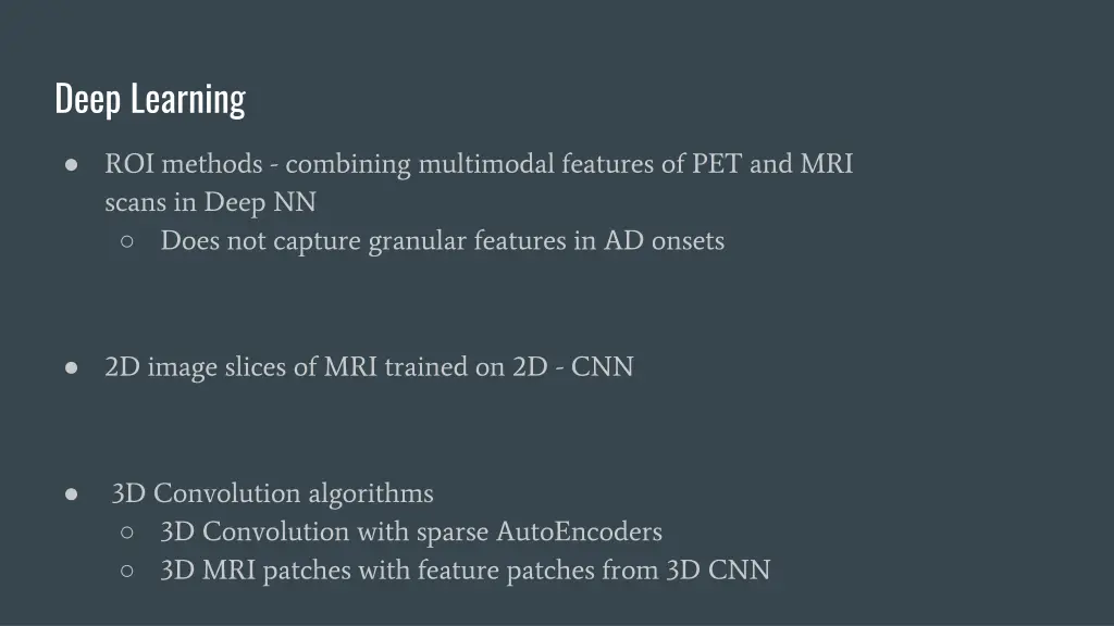 deep learning