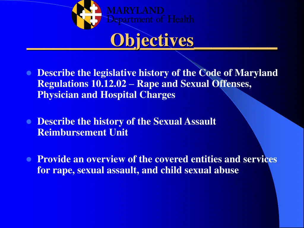 objectives