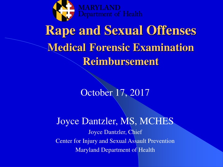 rape and sexual offenses medical forensic