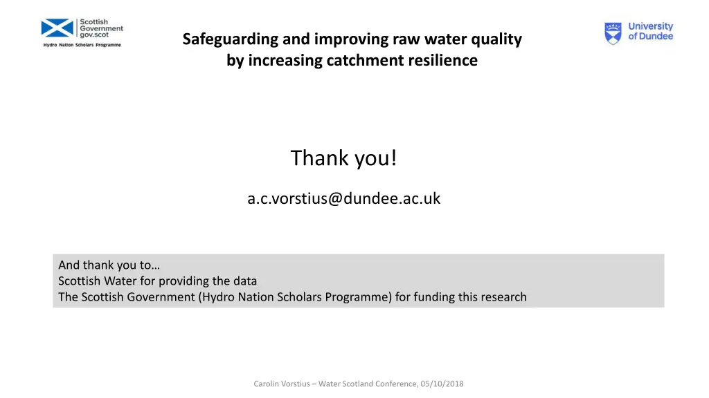safeguarding and improving raw water quality 1