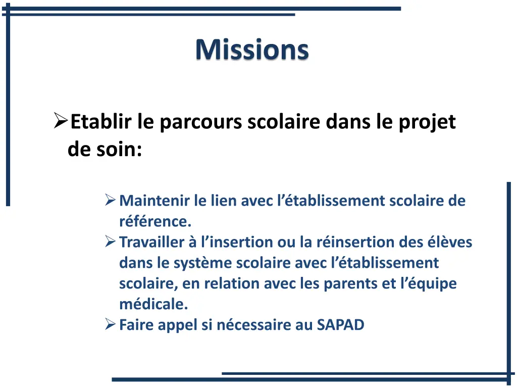 missions 1