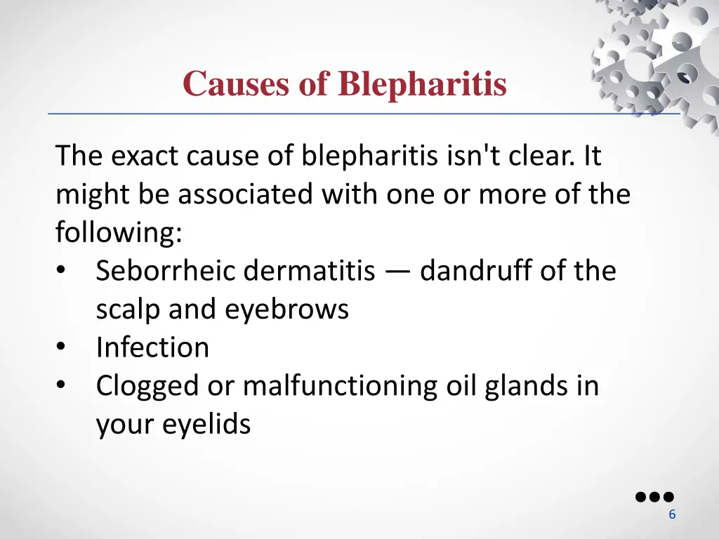 causes of blepharitis
