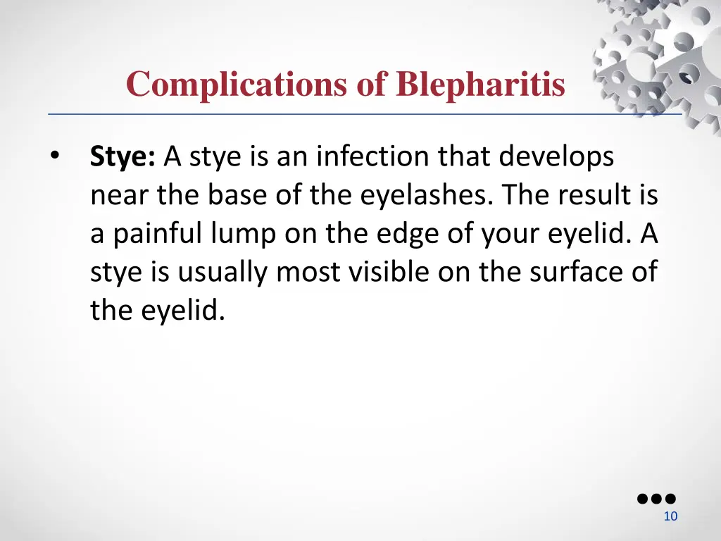 complications of blepharitis 2