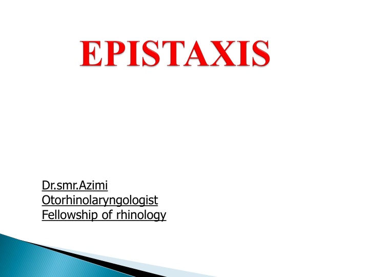 dr smr azimi otorhinolaryngologist fellowship
