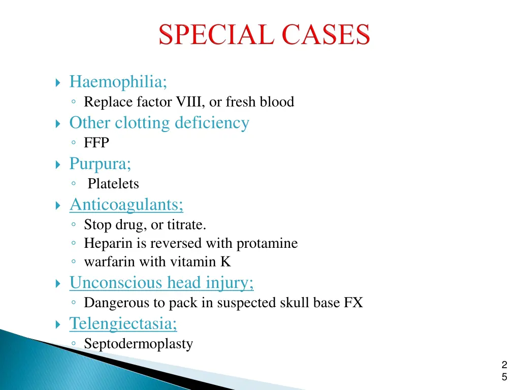 haemophilia replace factor viii or fresh blood