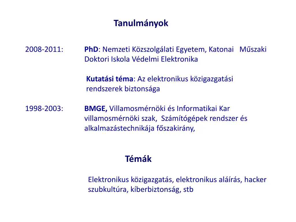 tanulm nyok